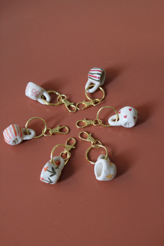 Tiny mug bagcharm